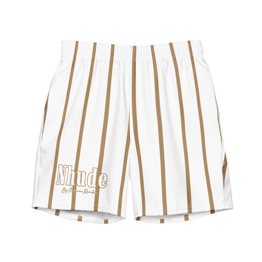 Nhude Striped white shorts