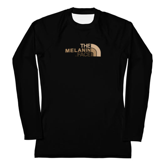 The Melanin Face - Women's Rash Guard